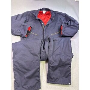 Condor Insulated XL Blue  Flame Retardant Coveralls, Jumpsuit, Size XL